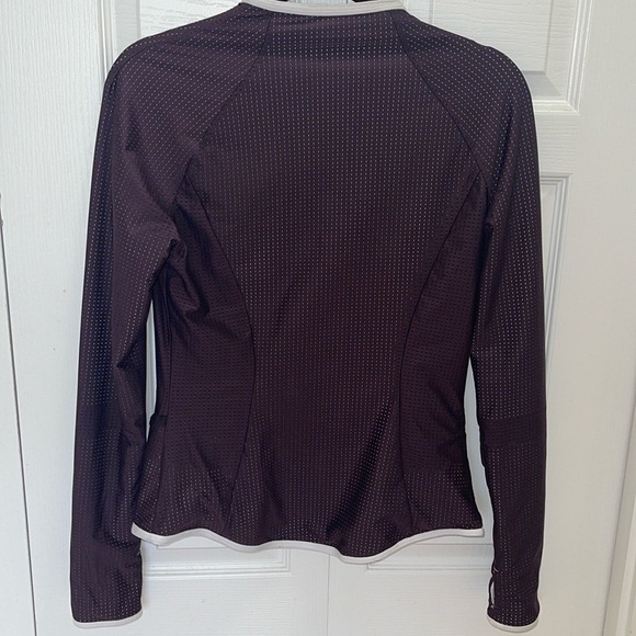 LULULEMON | Burgundy Find Your Bliss Reversible Jacket - sz 4 - Picture 6 of 13